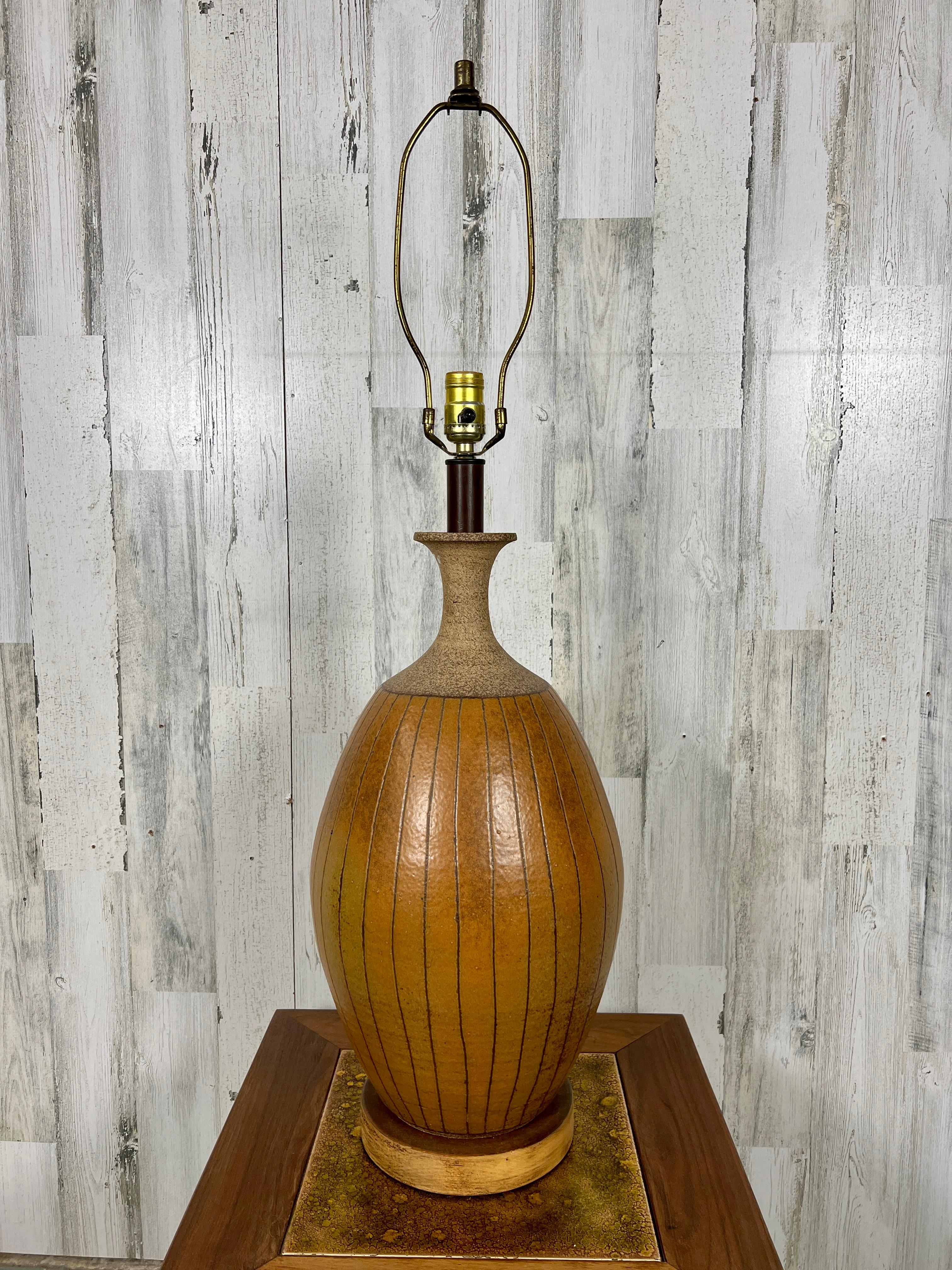 American 1960s, Table Lamp by Brent Bennett For Sale