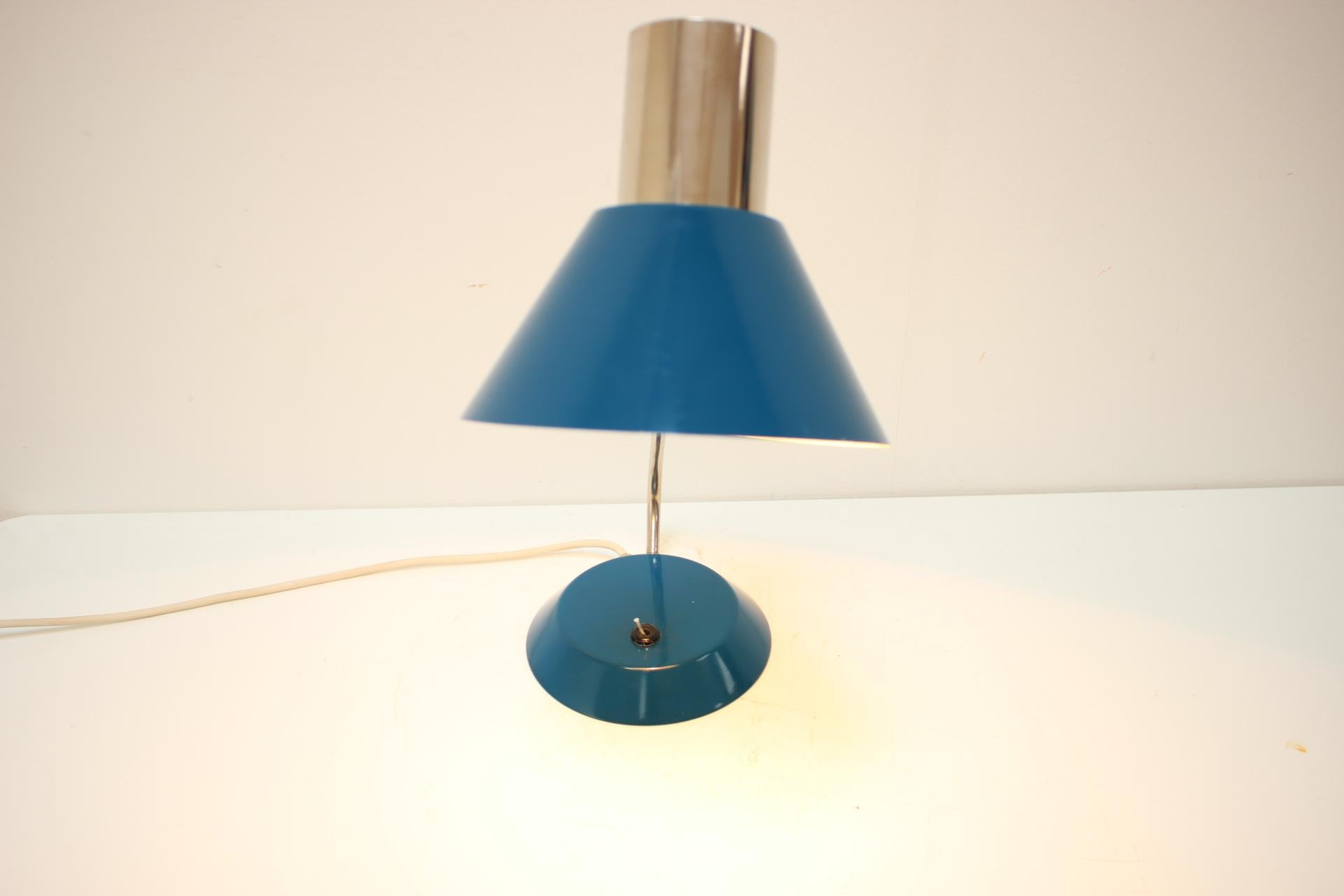 1960's Table Lamp, Czechoslovakia In Good Condition For Sale In Praha, CZ