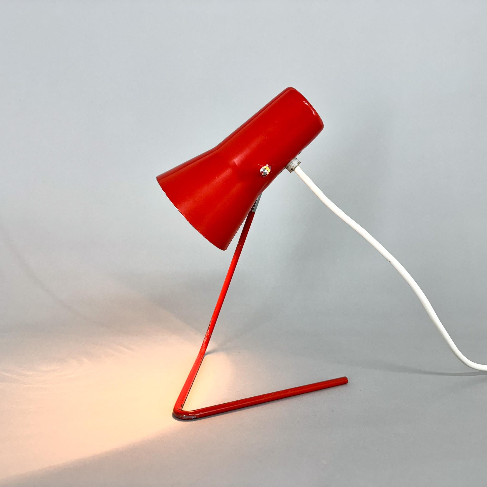 Lampe de bureau des années 1960 conçue par Josef Hurka pour Drupol, Tchécoslovaquie en vente 4