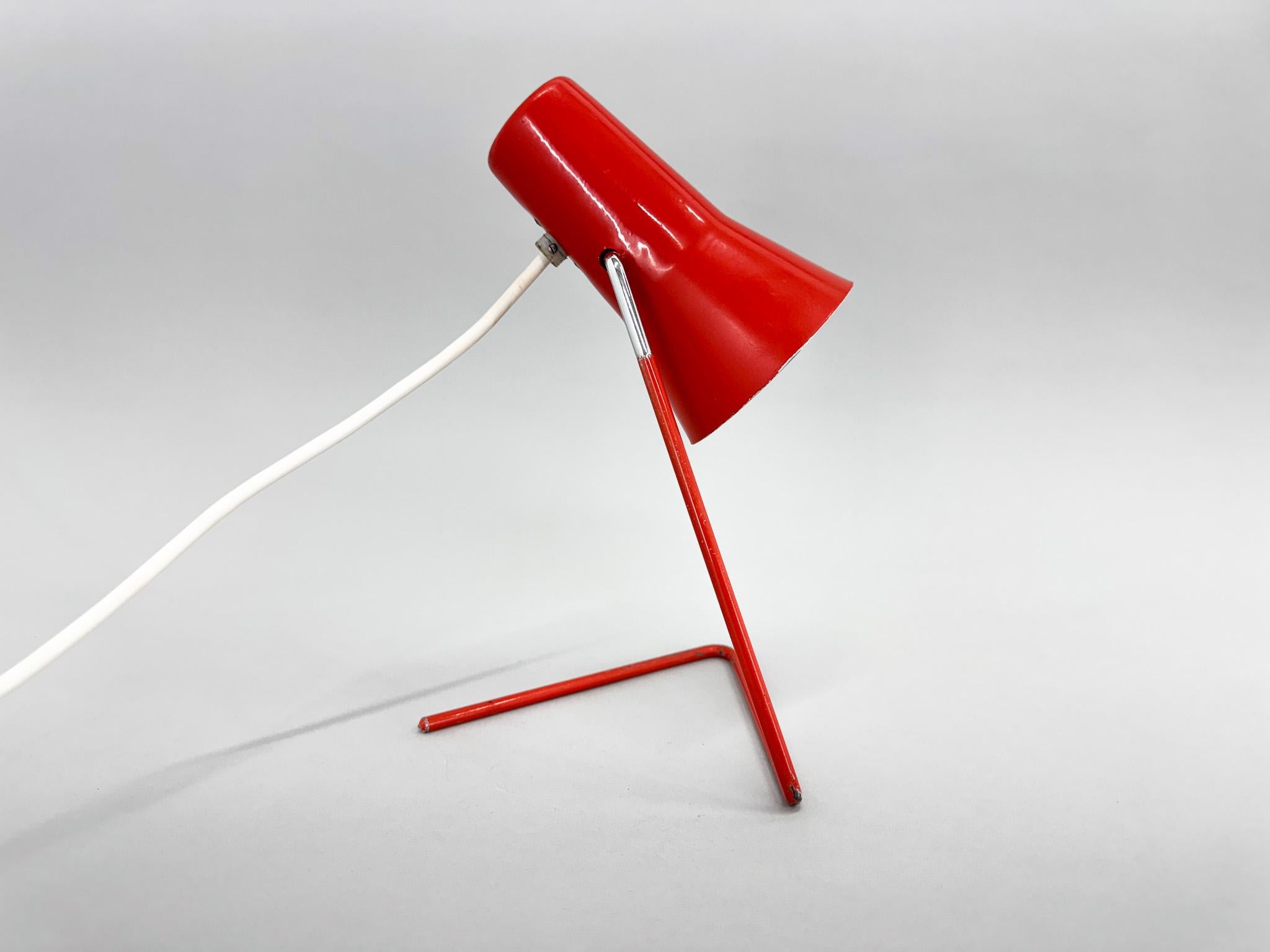 1960s Table Lamp Designed by Josef Hurka for Drupol, Czechoslovakia For Sale 6