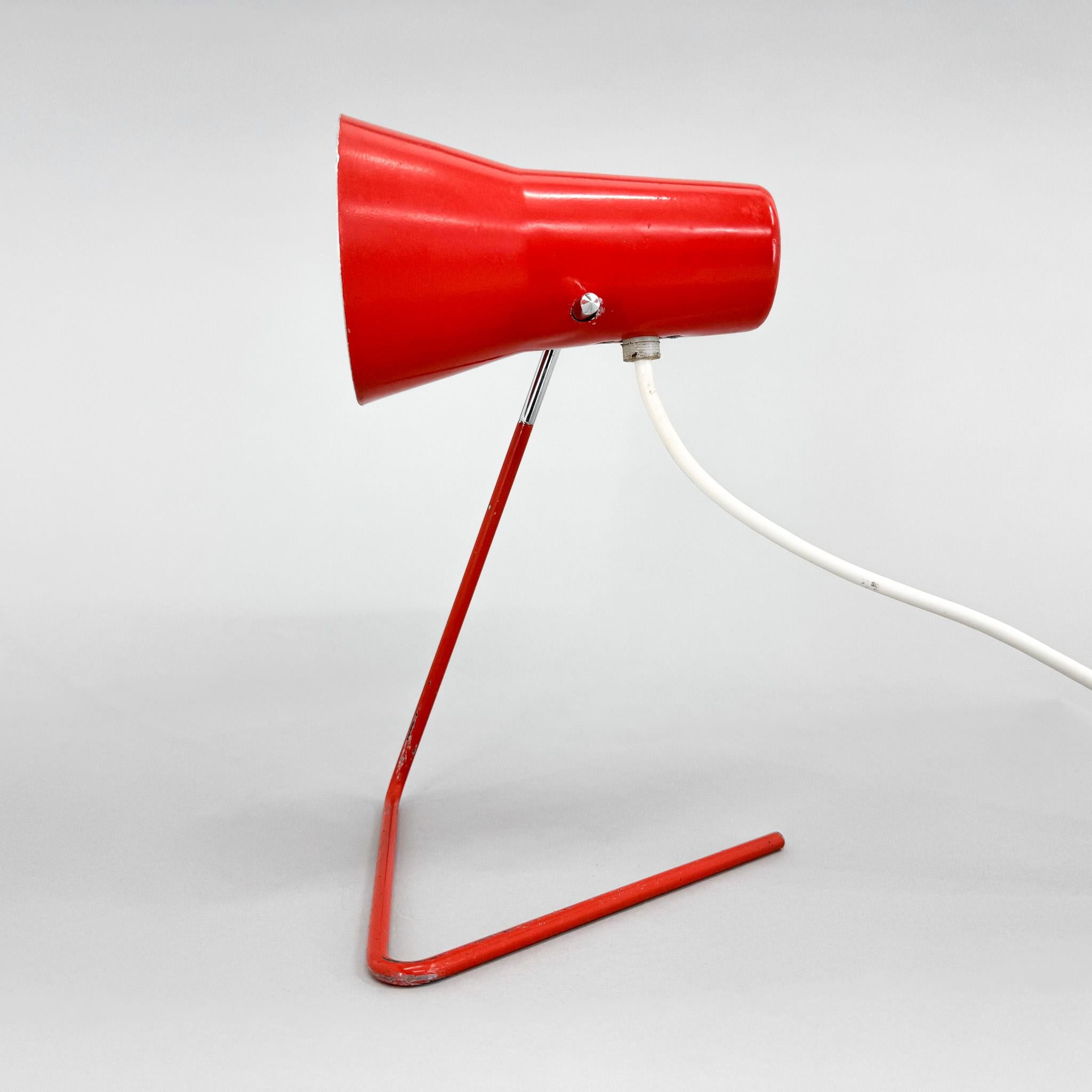 20th Century 1960s Table Lamp Designed by Josef Hurka for Drupol, Czechoslovakia For Sale