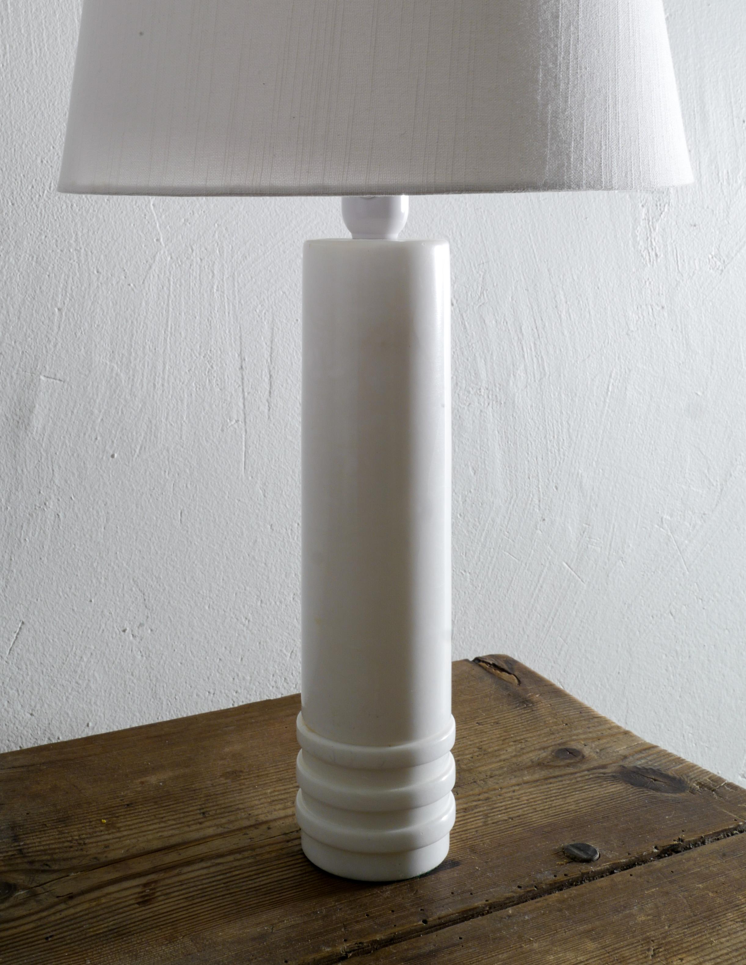 Swedish 1960s Table Lamp Model B09 in Marble by Bergboms, Sweden
