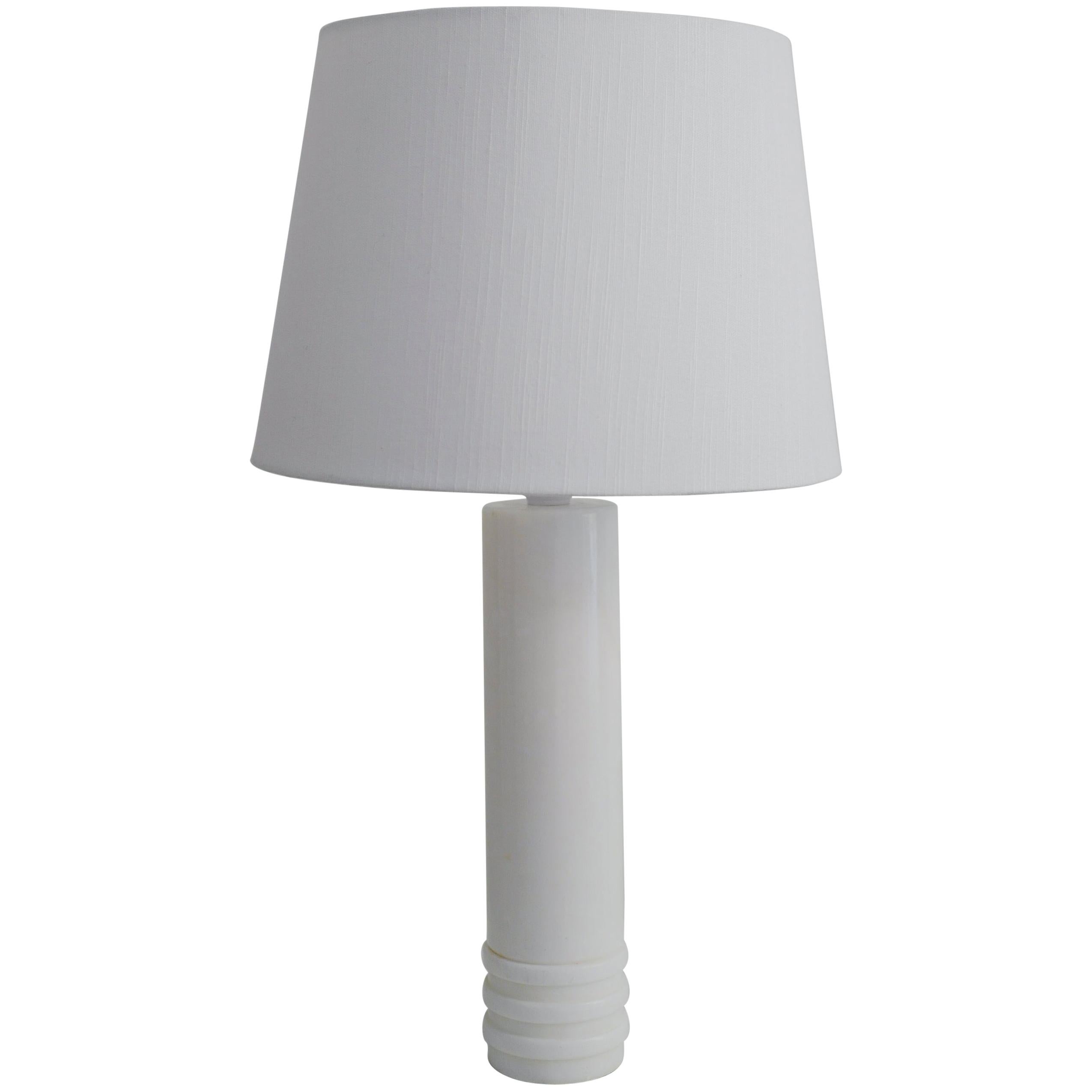1960s Table Lamp Model B09 in Marble by Bergboms, Sweden