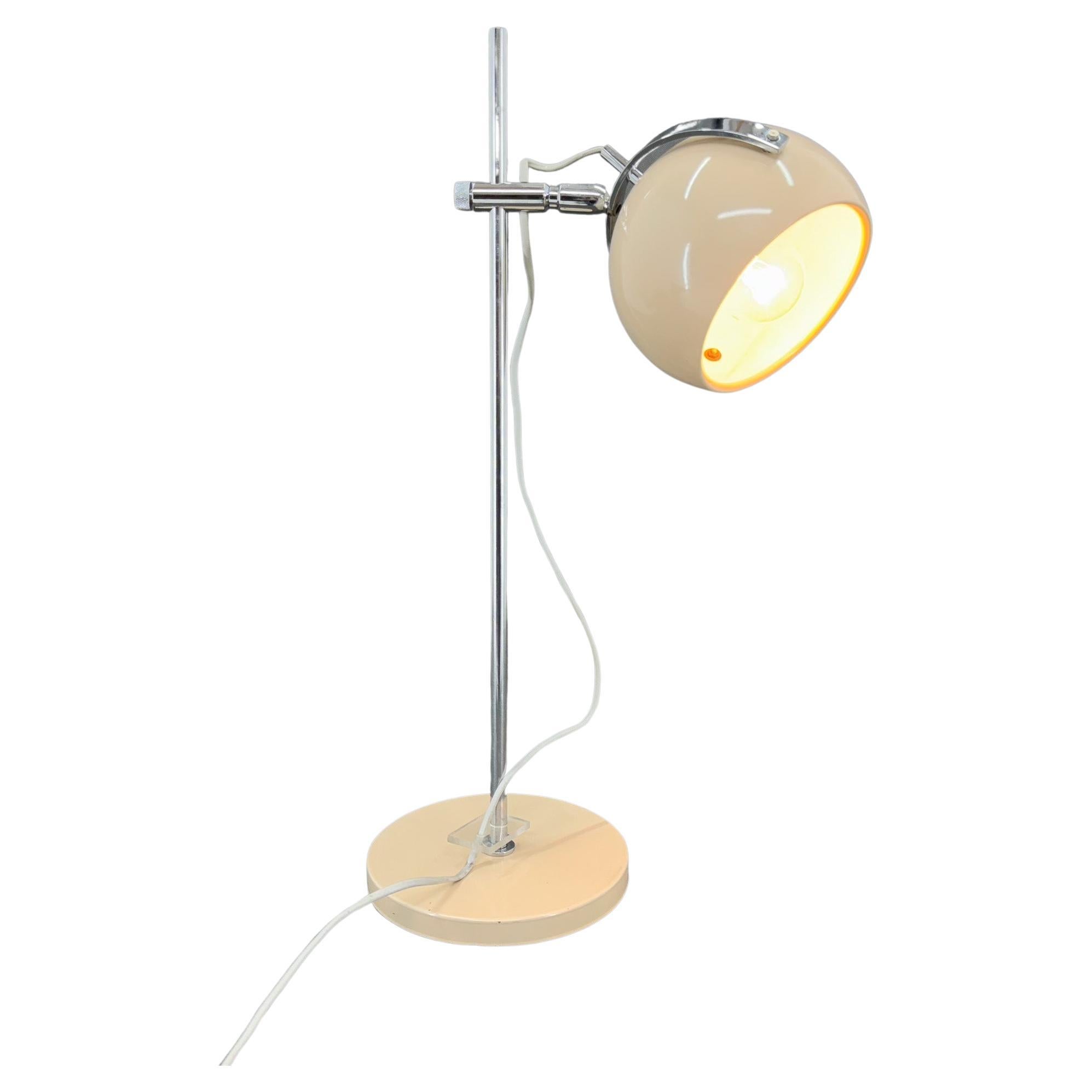 1960's Tall Eyeball Table Lamp, Italy For Sale