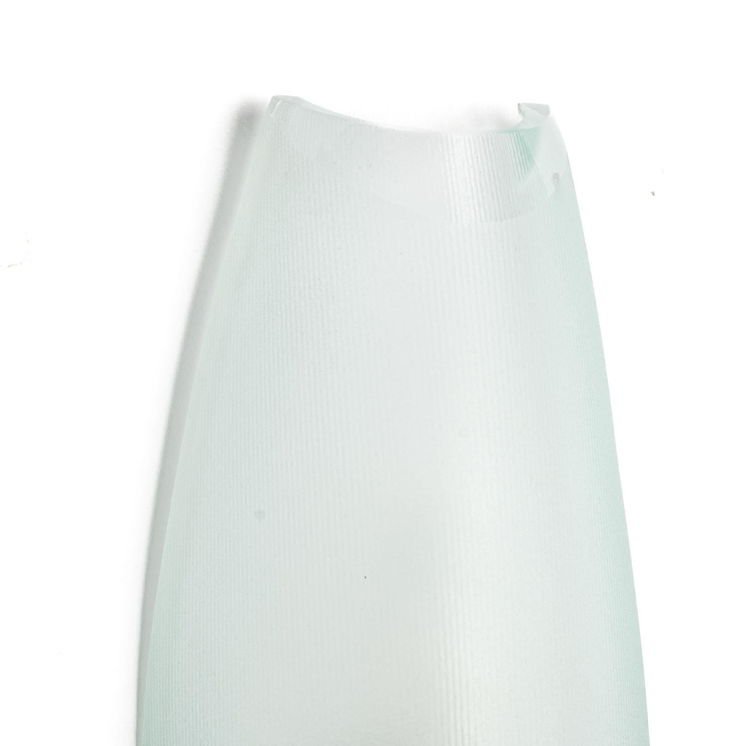 Lámpara alta de cristal y latón de los años 60 de Max Ingrand para Fontana Arte en Bueno estado para la venta en Schoorl, NL