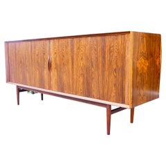 1960s Tambour Fronted Rosewood Sideboard by Arne Vodder for Sibast