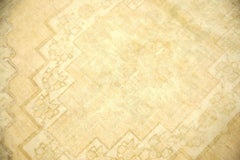 Tapis turc vintage beige et brun clair des années 1960, 4'5" x 6'5"