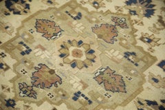 1960s Tan & Brown Multicolor Vintage Turkish Runner 3'10" x 8'4"
