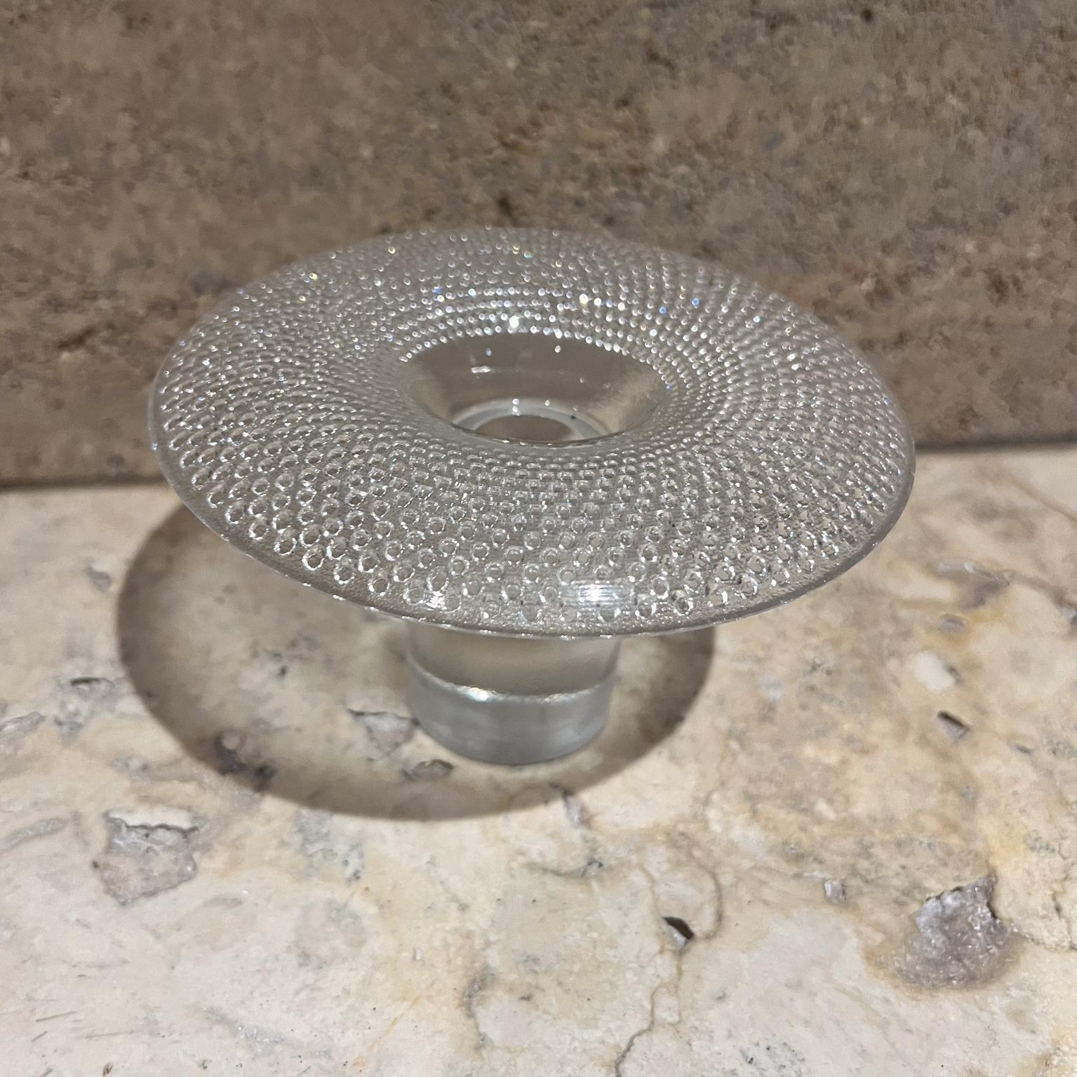 XX secolo Set di portacandele in vetro Tapio Wirkkala per Rosenthal del 1960 in vendita