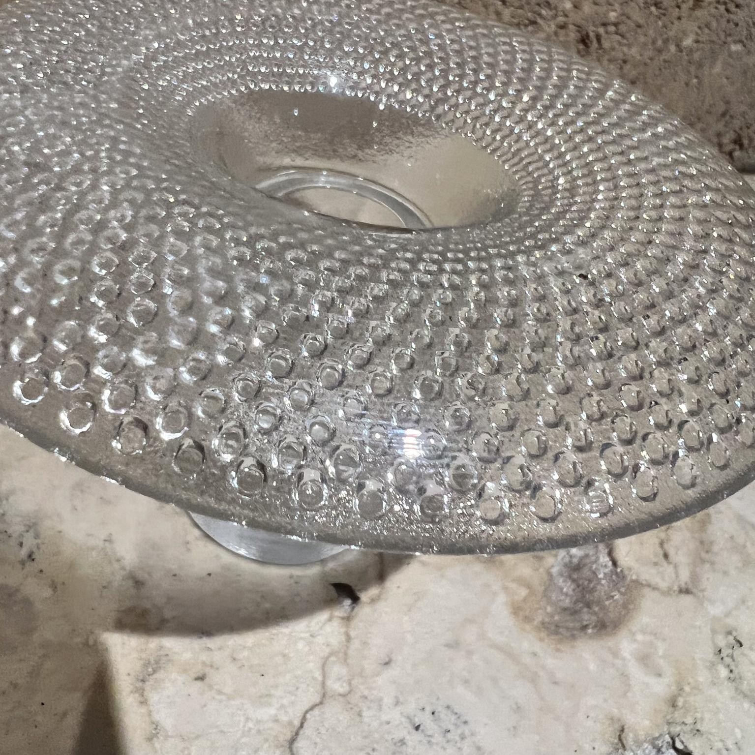 Set di portacandele in vetro Tapio Wirkkala per Rosenthal del 1960 in vendita 2