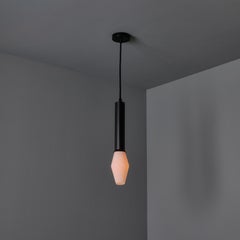 Set of 3 Tapio Wirkkala Airam Black Metal and Glass Pendants with original bulbs