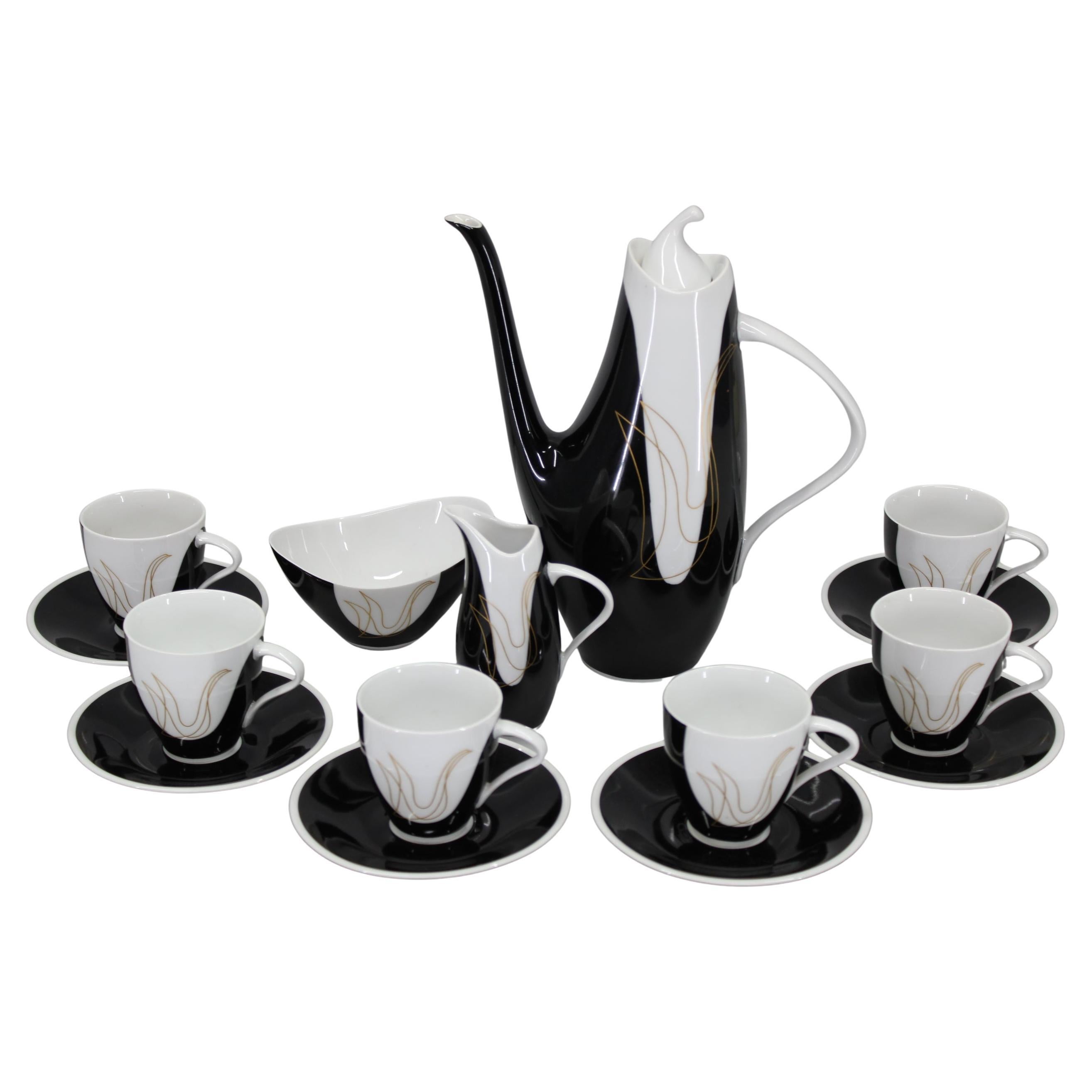 1960s Tea or Coffee Set "Elka" by J. Jezek for Brezova-Pirkenhammer, CZ
