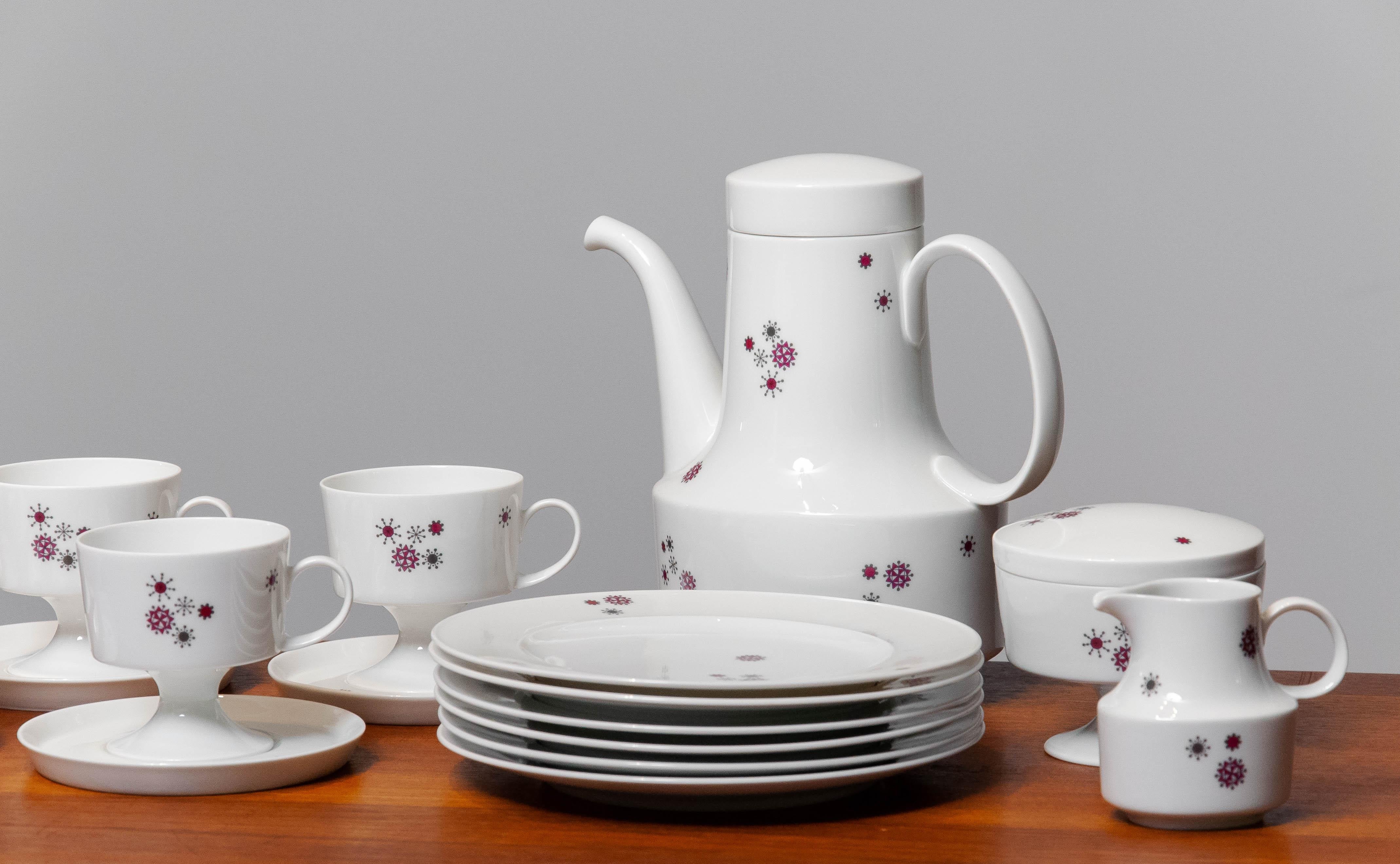 1960's Teeservice für sechs Personen von Tapio Wirkkala und Ute Schröder für Rosenthal (Moderne) im Angebot