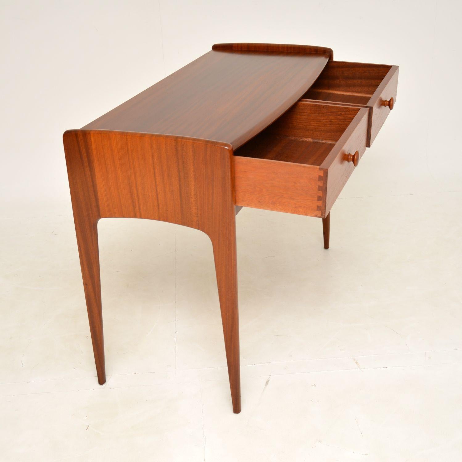 1960's Teak & Afromosia Desk / Side Table by John Herbert for Younger In Good Condition In London, GB
