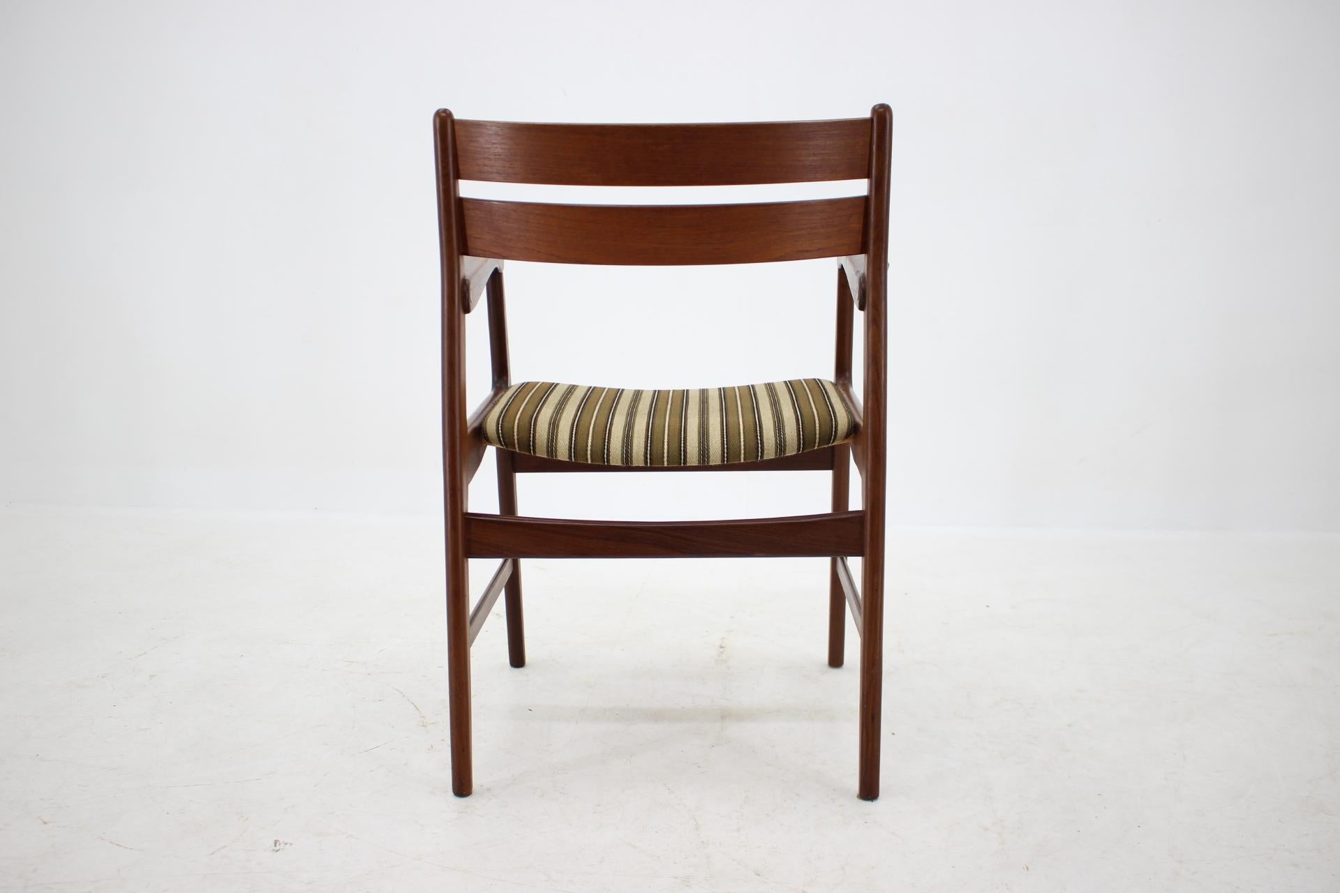 Mid-20th Century 1960s Teak Armchair, Denmark For Sale