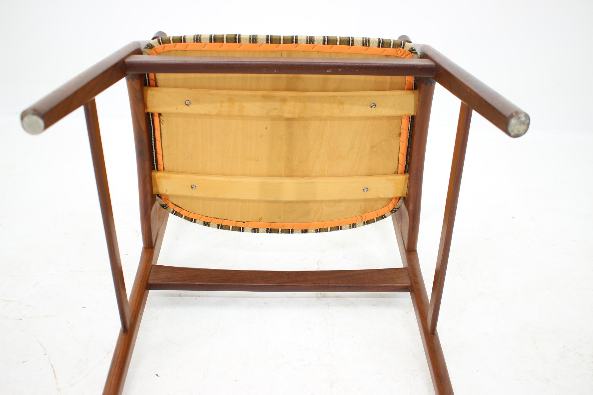 1960s Teak Armchair, Denmark For Sale 1