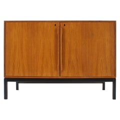 bar en teck des années 1960 par Sigvard Bernadotte pour Atlas et Silkeborg Möbelfabrik:: Danemark