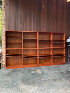 1960s Teak Book Case System Børge Mogensen FDB Mobler Danish Mid-Century Modern