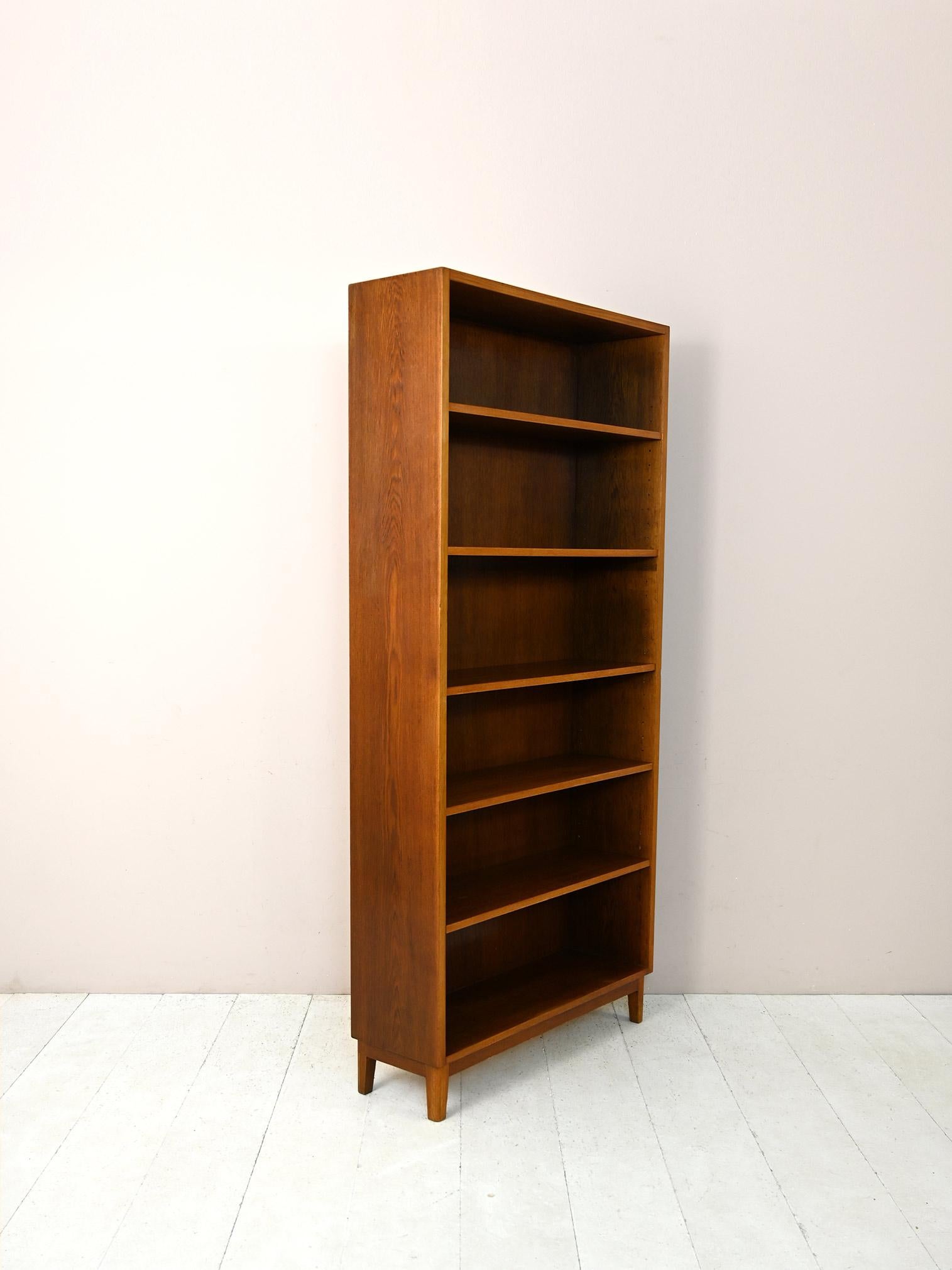 Scandinavian Modern 1960s Teak Bookcase