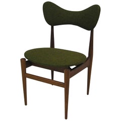 1960s Teak Butterfly Side Chair by Inge and Luciano Rubino, Denmark