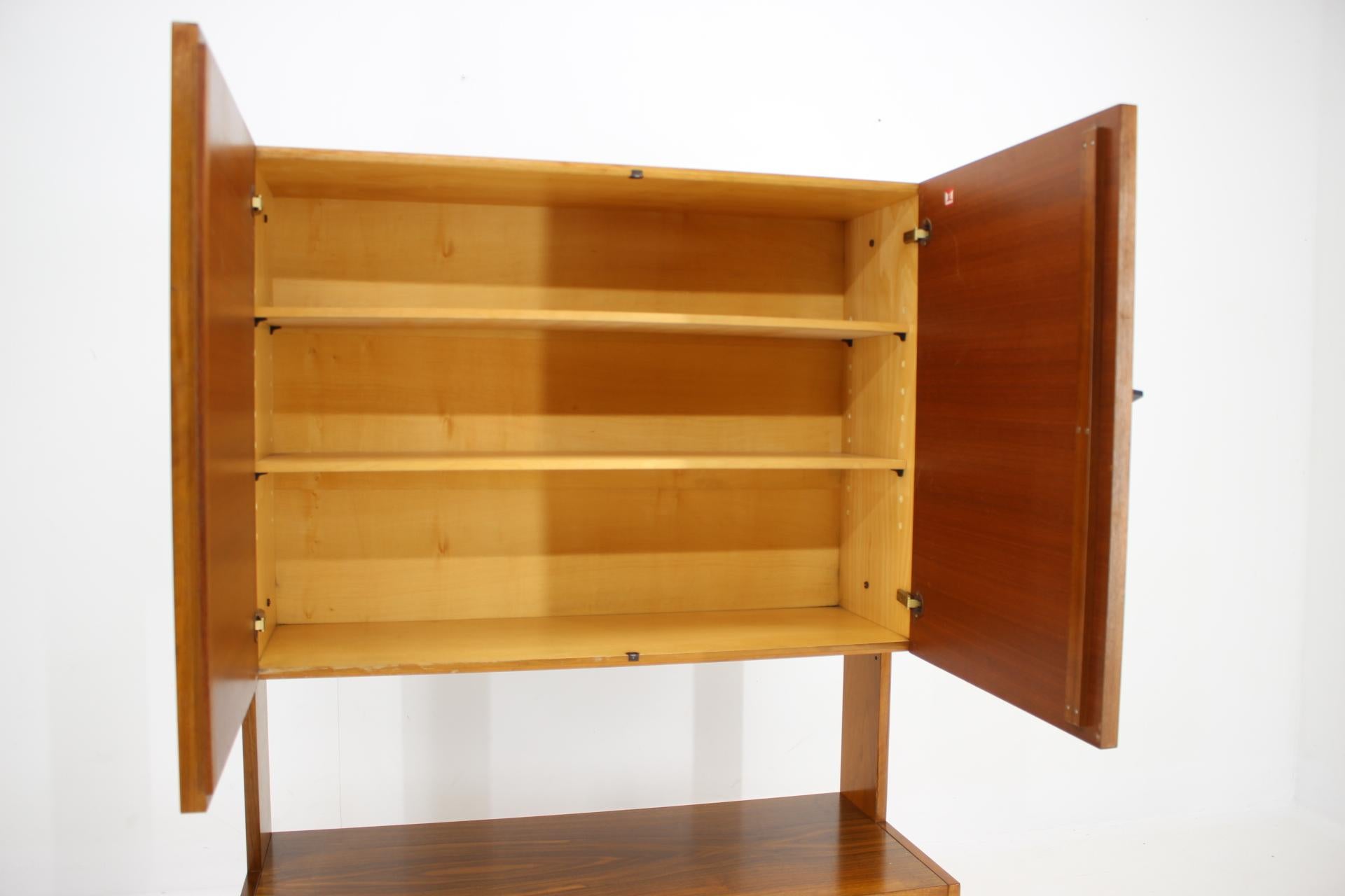 1960s Teak Cabinet / Highboard by SEM, Switzerland For Sale 3