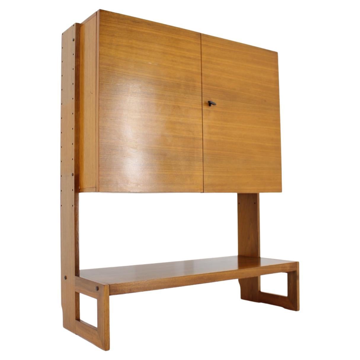 1960s Teak Cabinet / Highboard by SEM, Switzerland For Sale