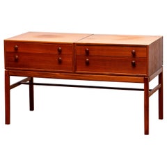 1960s, Teak 'Casino' Side Table Sideboard by Engström & Myrstrand, Tingström