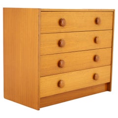 1960s Teak Chest of Drawers, Denmark