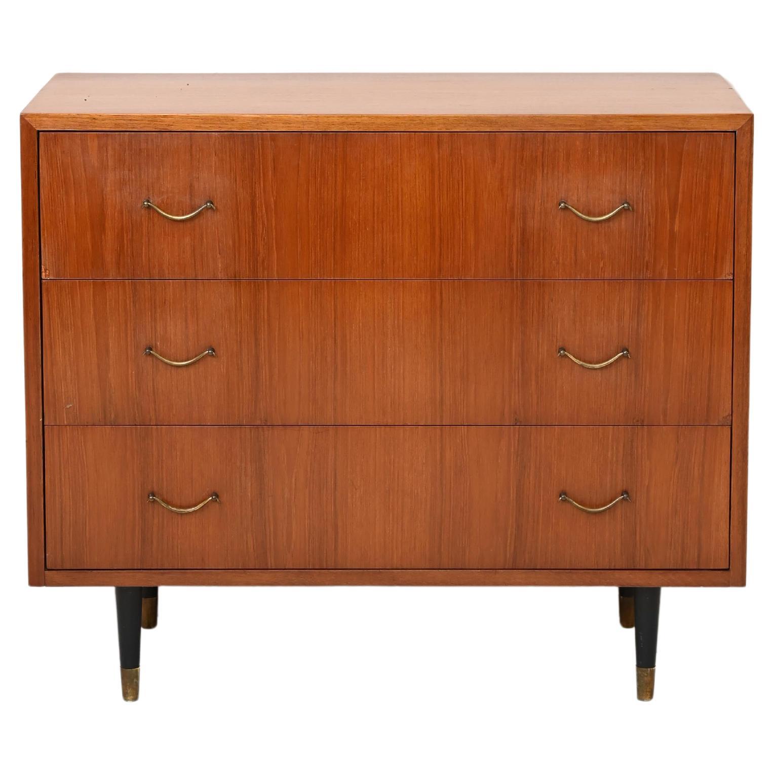 1960s, Teak Chest of Drawers For Sale