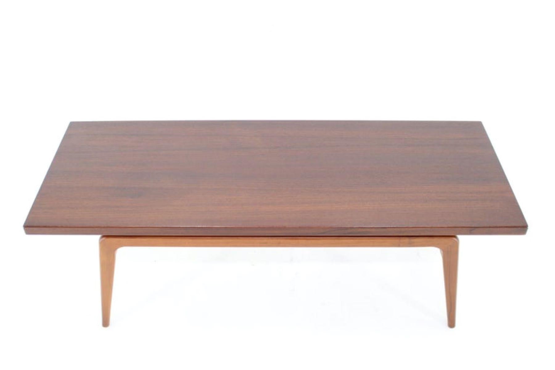 1960s Teak Coffee Table by Clausen and Son for Silkeborg, Denmark 4