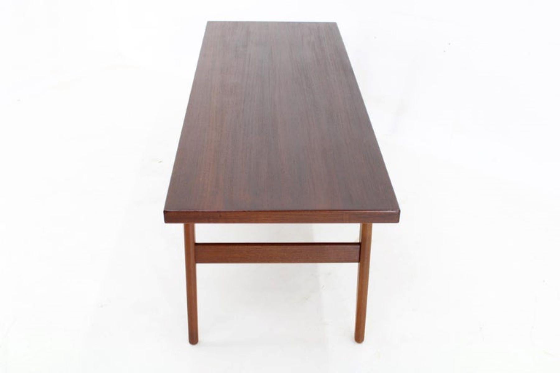 Wood 1960s Teak Coffee Table by Clausen and Son for Silkeborg, Denmark