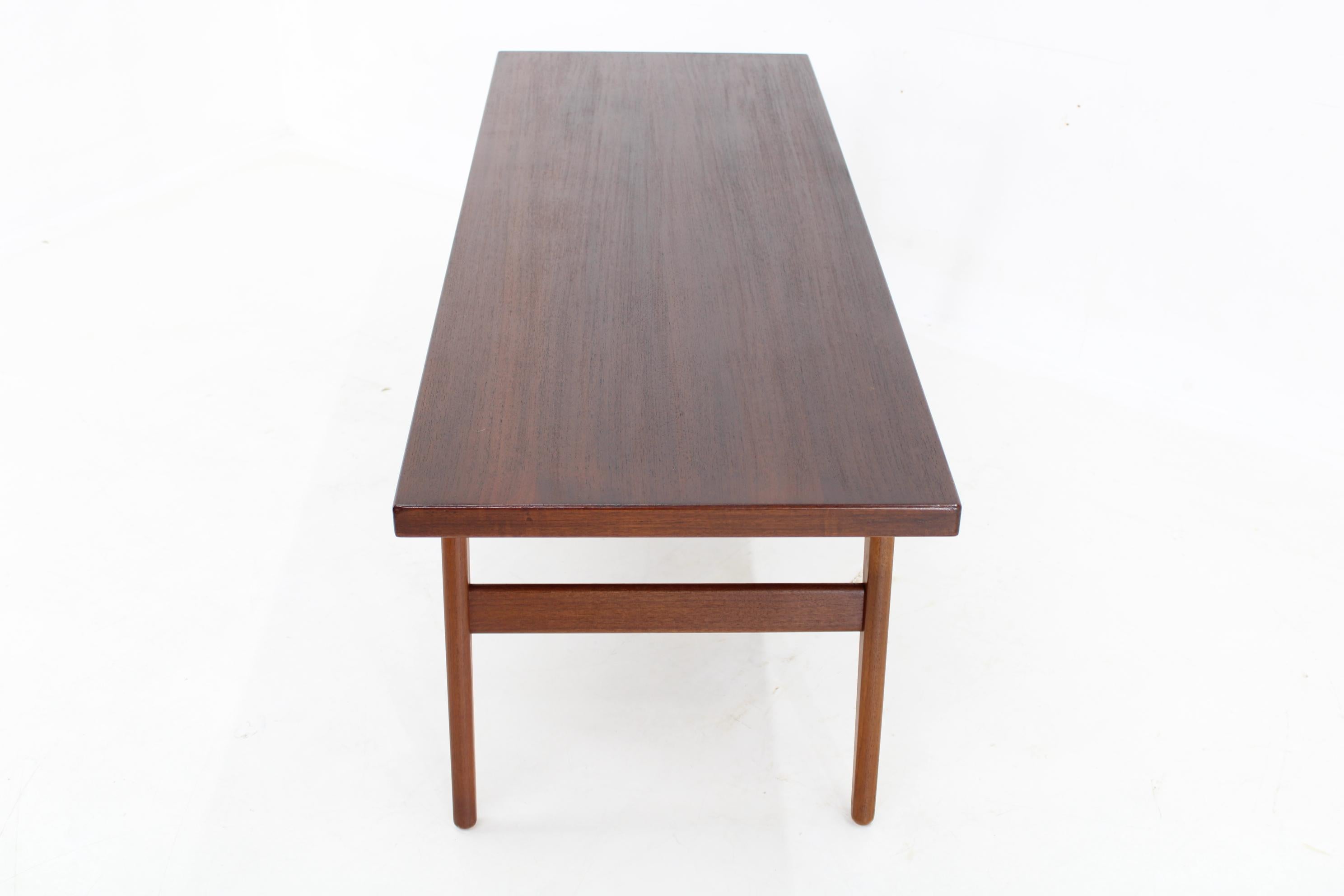 1960s Teak Coffee Table by Clausen and Son for Silkeborg, Denmark  For Sale 1