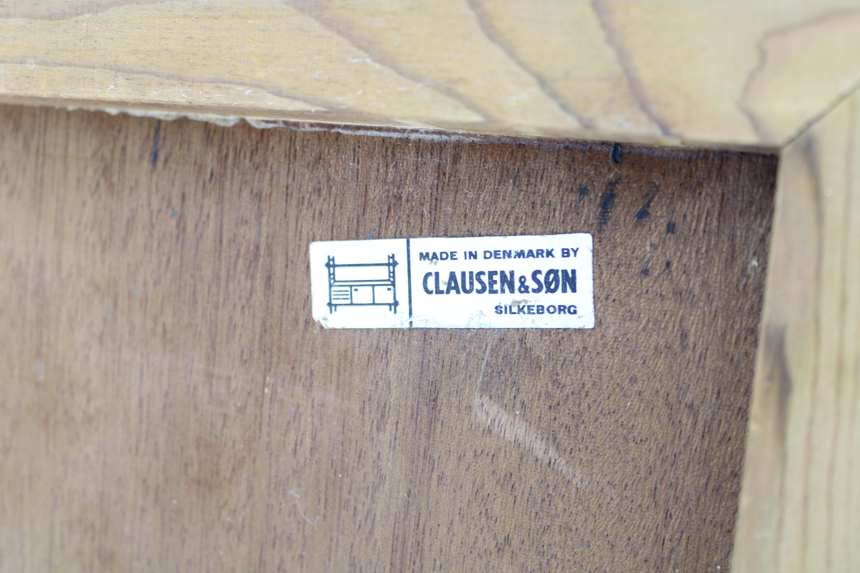 Table basse en teck des années 1960 par Clausen and Son pour Silkeborg, Danemark  en vente 2