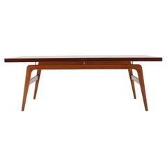 Retro 1960s Teak Coffee Table by Clausen and Son for Silkeborg, Denmark 