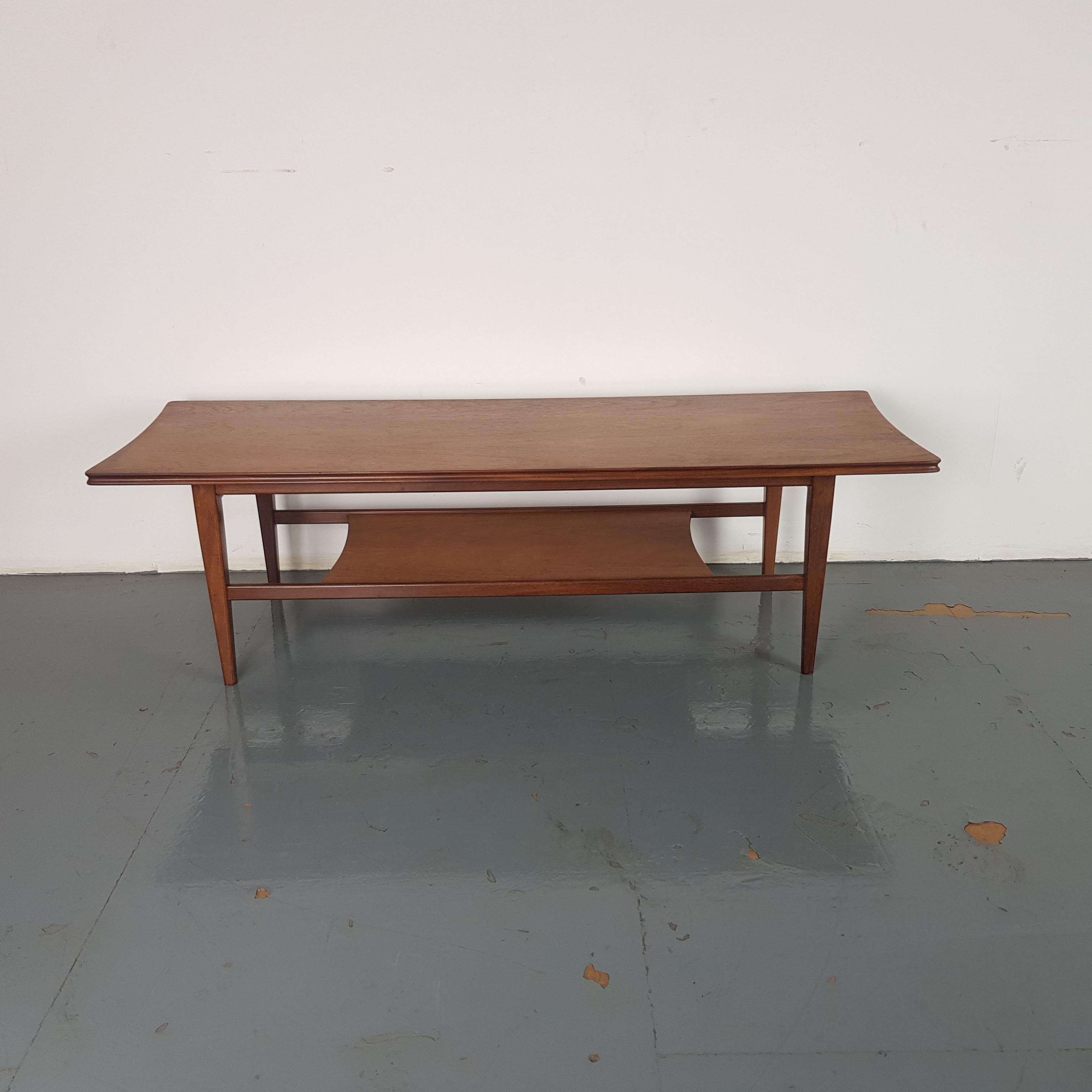 1960s Teak Coffee Table by Richard Hornby for Heals im Zustand „Gut“ in Lewes, East Sussex