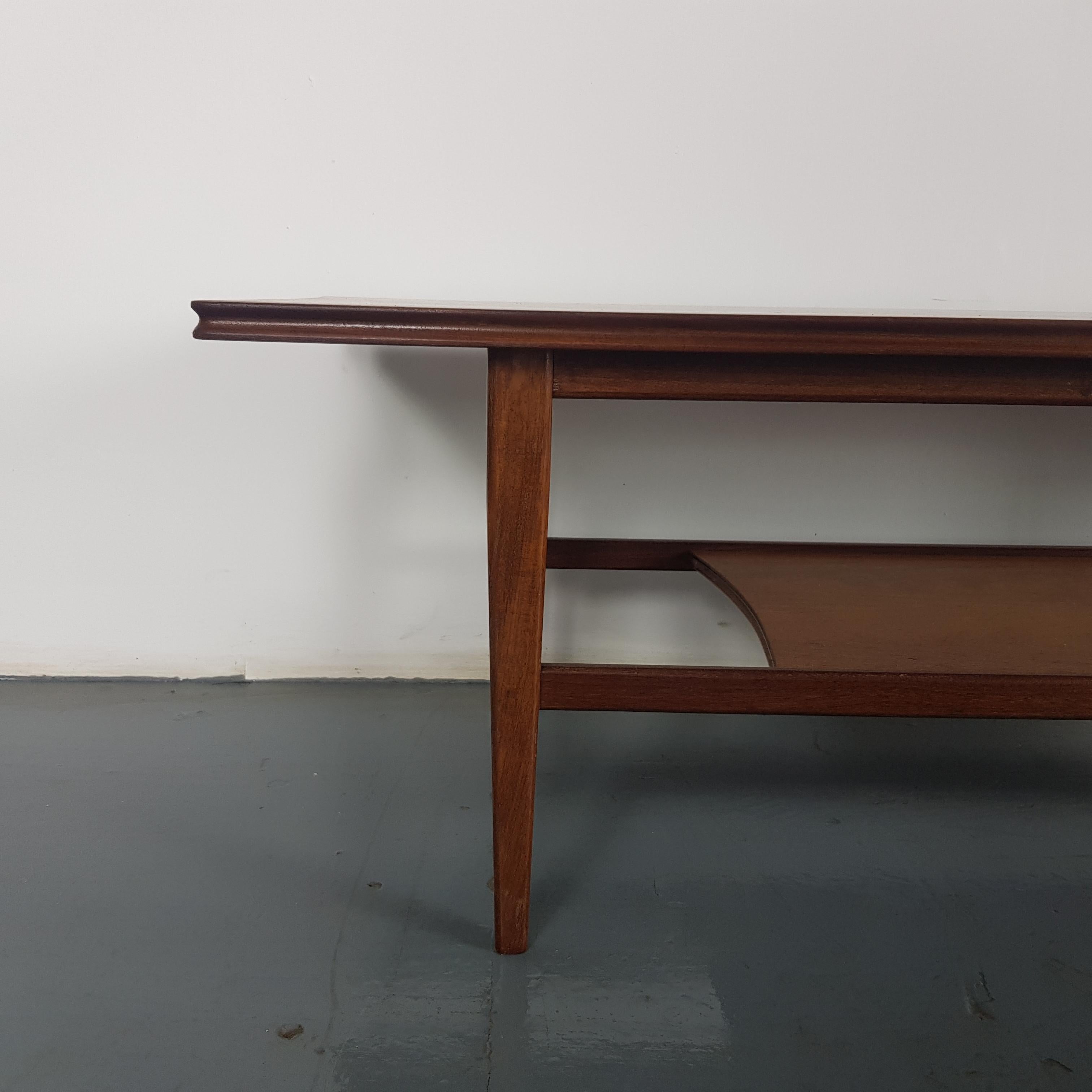 English 1960s Teak Coffee Table by Richard Hornby for Heals
