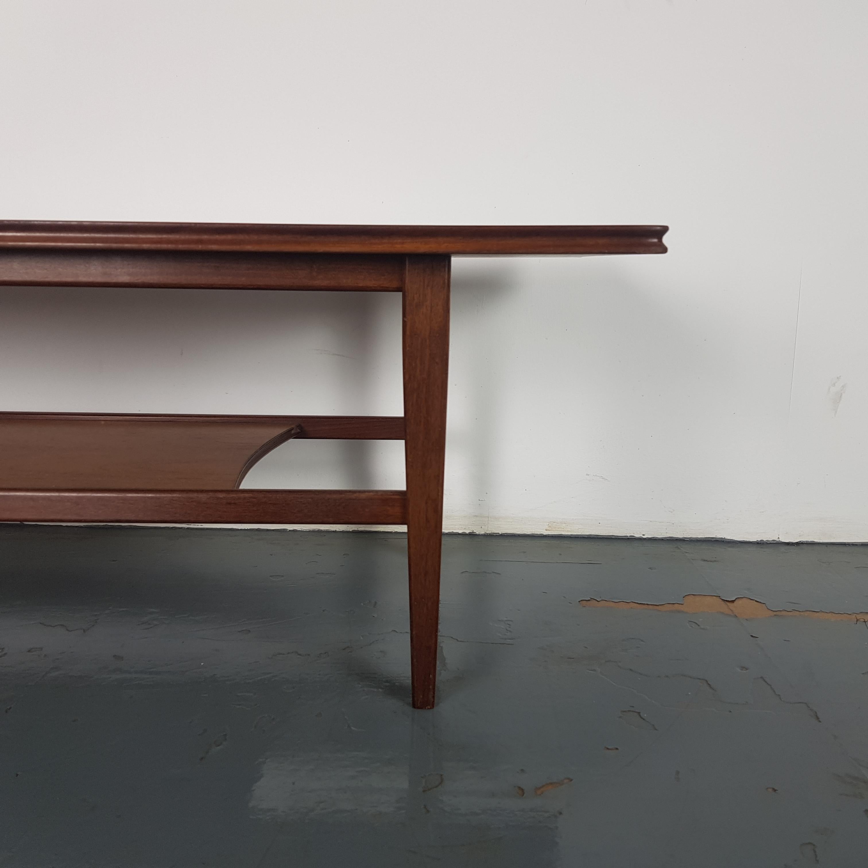 1960s Teak Coffee Table by Richard Hornby for Heals In Good Condition In Lewes, East Sussex