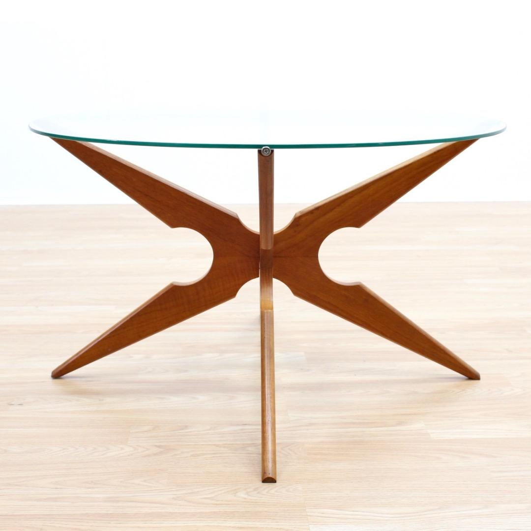 Table basse en teck des années 1960 par Vladimir Kagan pour AM Mobler en vente 3