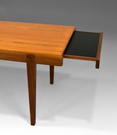1960s Teak Coffee Table with Extensions in Formica
