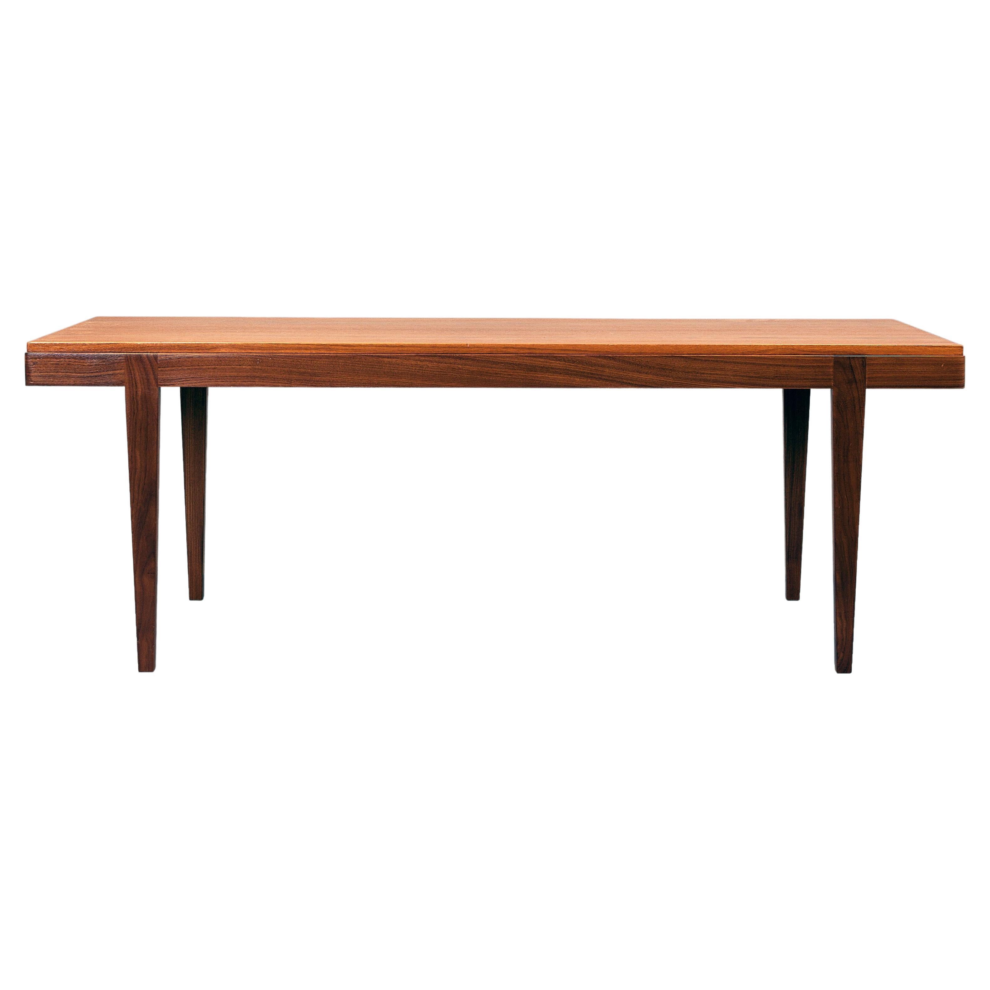 1960s Teak Coffee Table with Extensions in Formica