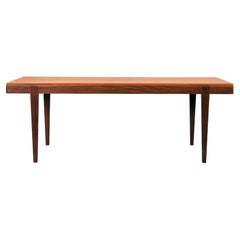 1960s Teak Coffee Table with Extensions in Formica