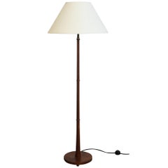 1960s Teak Danish Floor Lamp