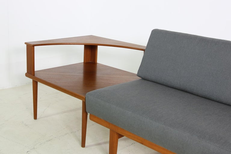 1960s Teak Daybed Sofa Set With Side Table Svensson And Sandstrom