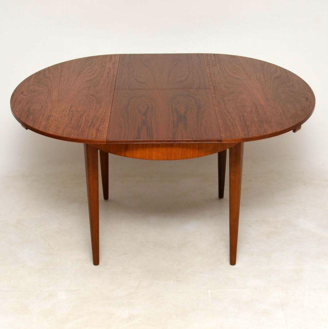 1960's Teak Dining Table and 6 Chairs by Greaves & Thomas In Good Condition In London, GB