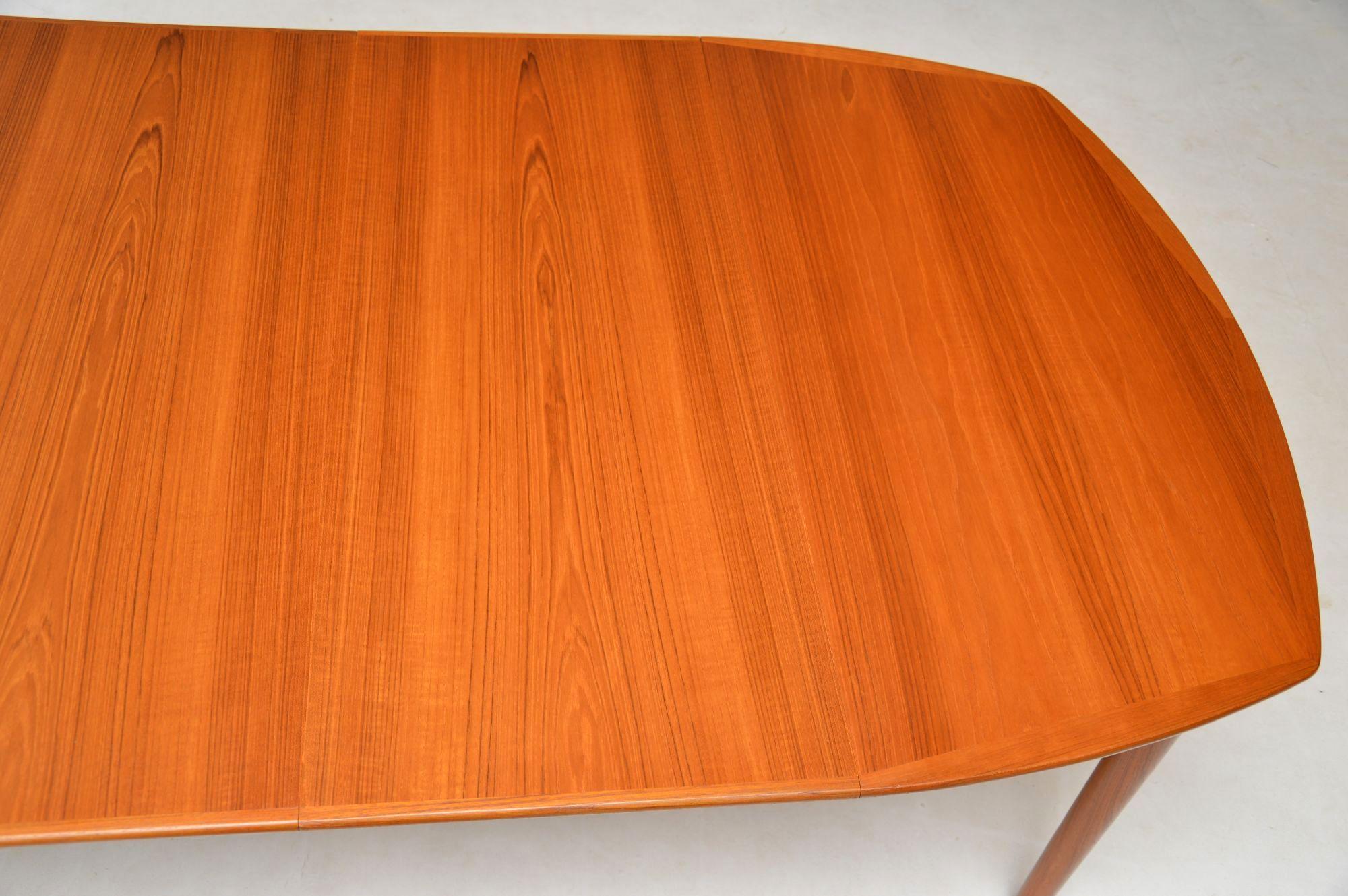 1960s Teak Dining Table by Gustav Bahus for Rastad & Relling 2