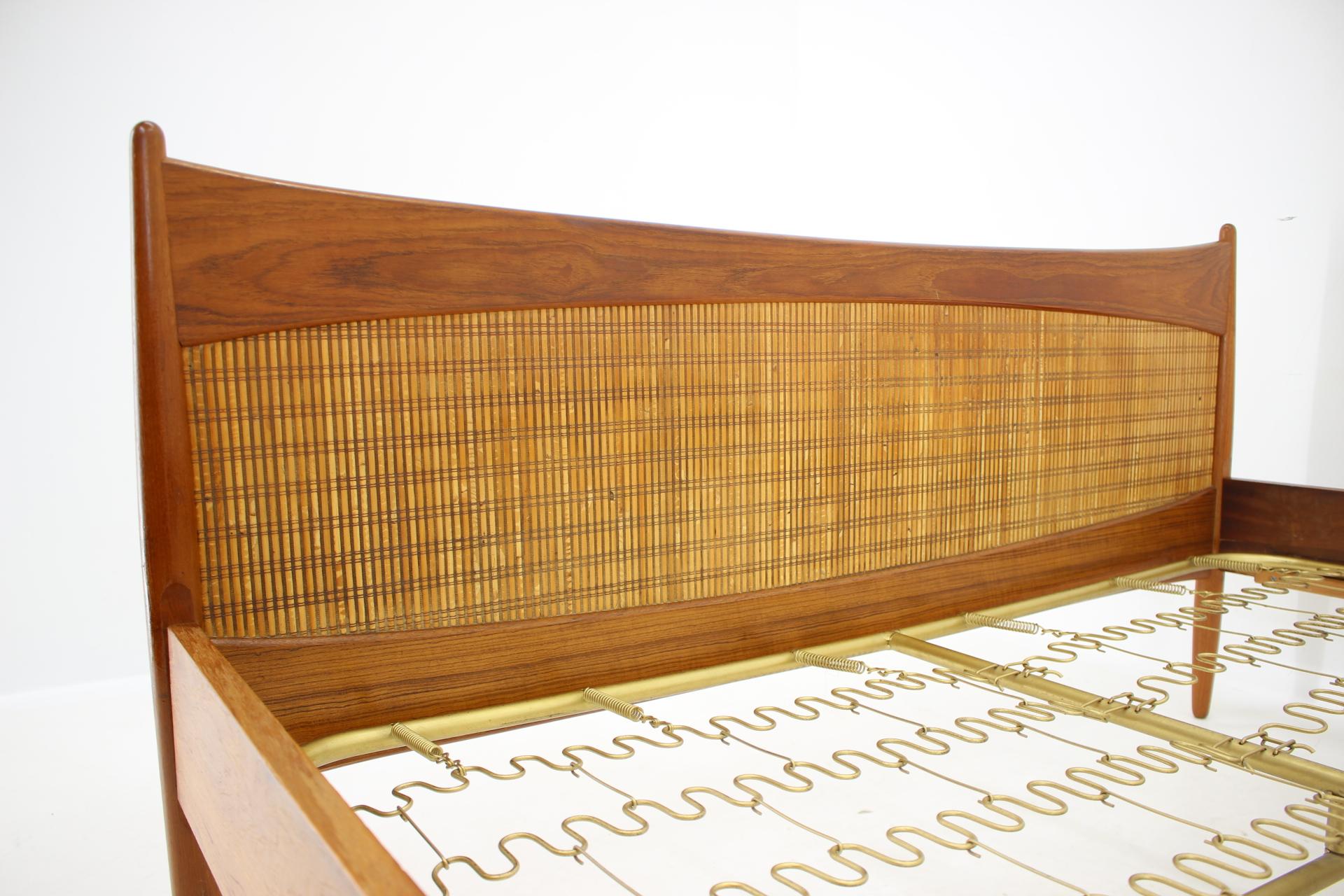 1960s Teak Double Bed, Denmark 3