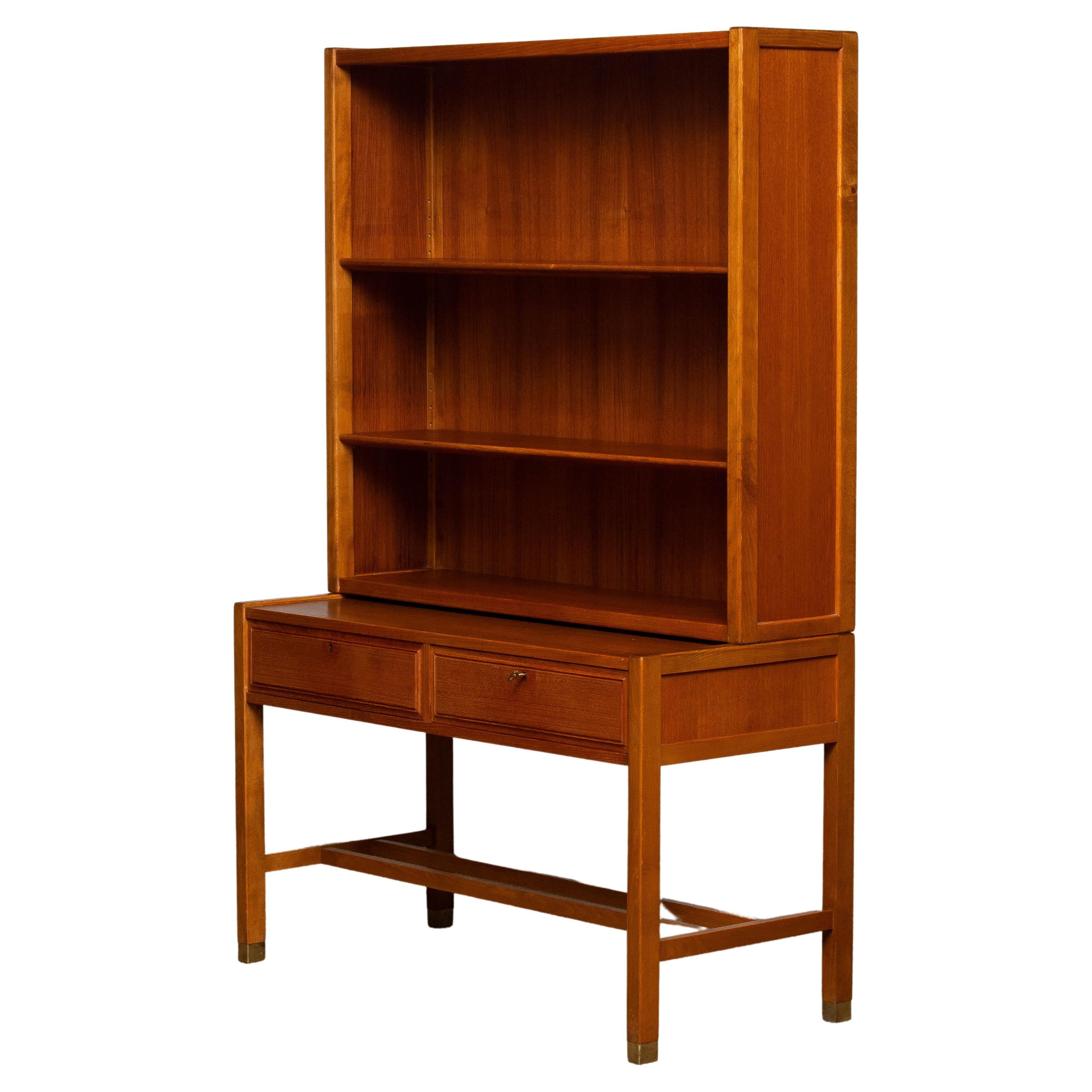 1960s Teak Drawer and Shelfs Cabinet by Carl Aksel Acking for Bodafors, Sweden