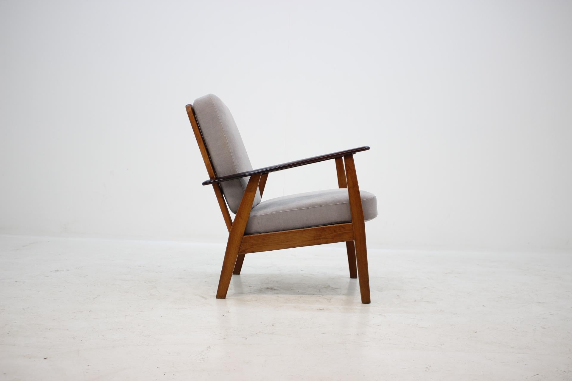 Mid-Century Modern 1960s Teak Easy Chair, Denmark