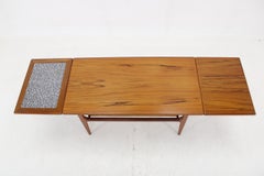 1960s Teak Extendable Coffee Table, Denmark