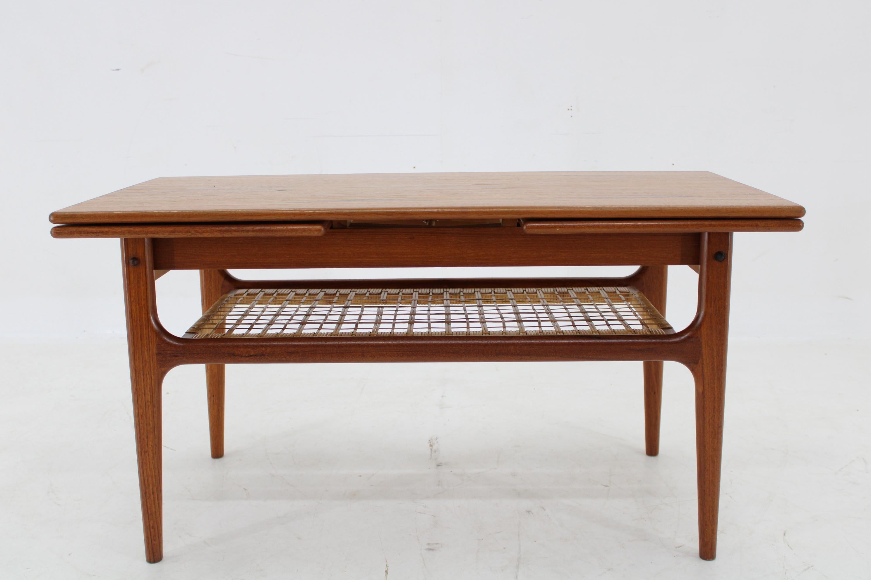 1960s Teak Extendable Coffee Table, Denmark  For Sale 3